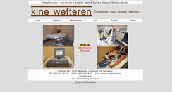 Desktop Screenshot of kinewetteren.be
